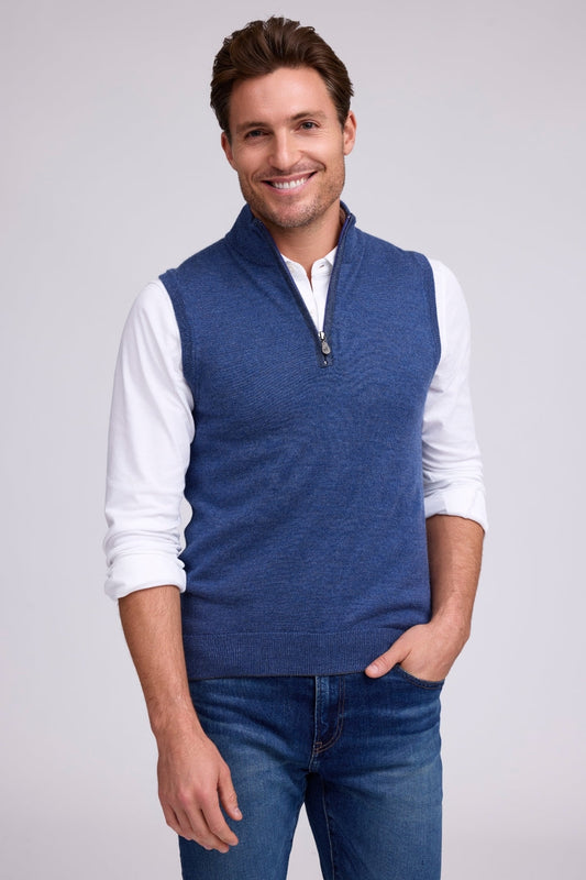 Raffi 'The Byron' 1/4 Zip Vest