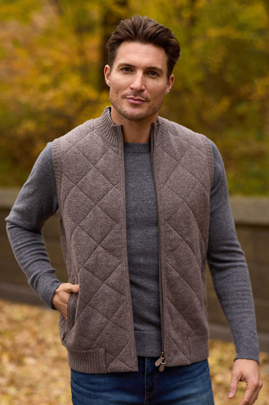 Raffi 'The Desmond' Sleeveless Zip Jacket