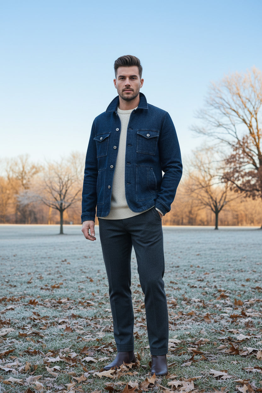 Tennessee A Corded Shirt Jacket