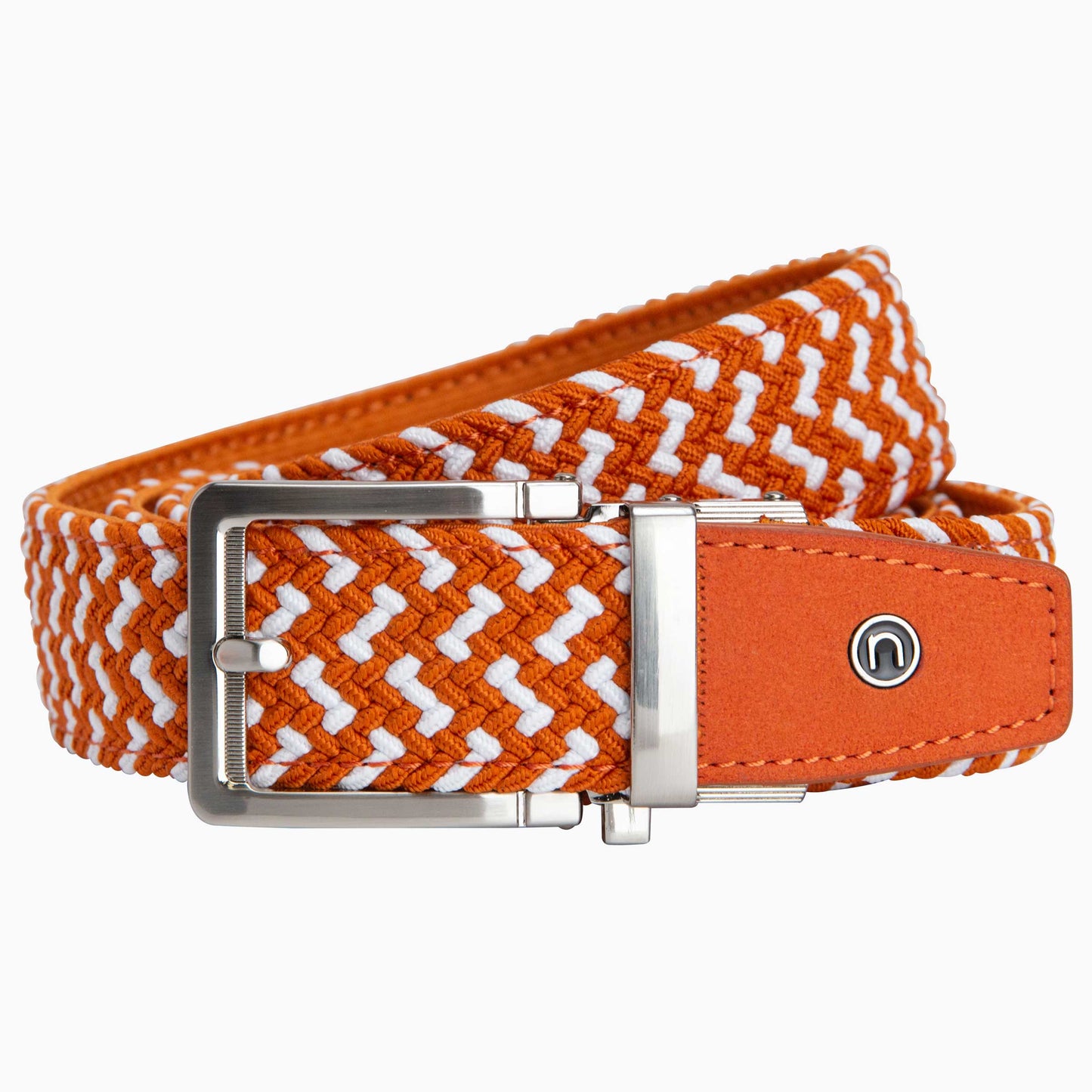 Nexbelt Game Day belt - Burnt Orange & White