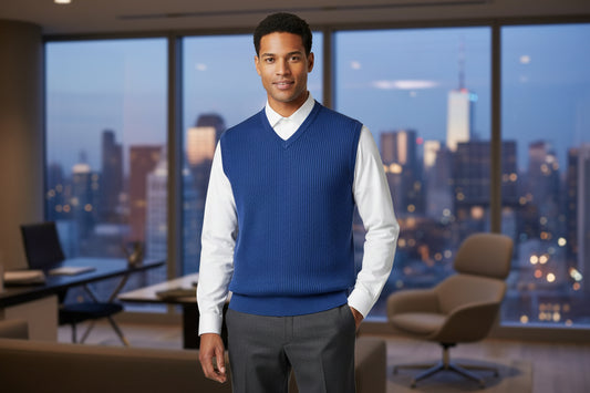 Alashan Cotton Cashmere V-Neck Vest