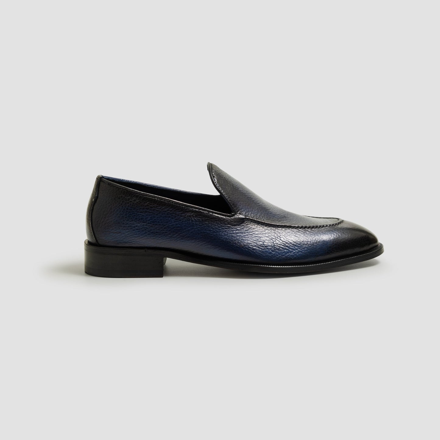 Scarpa Di Bianco Istria Bottelato Tondo Navy Blue NWB