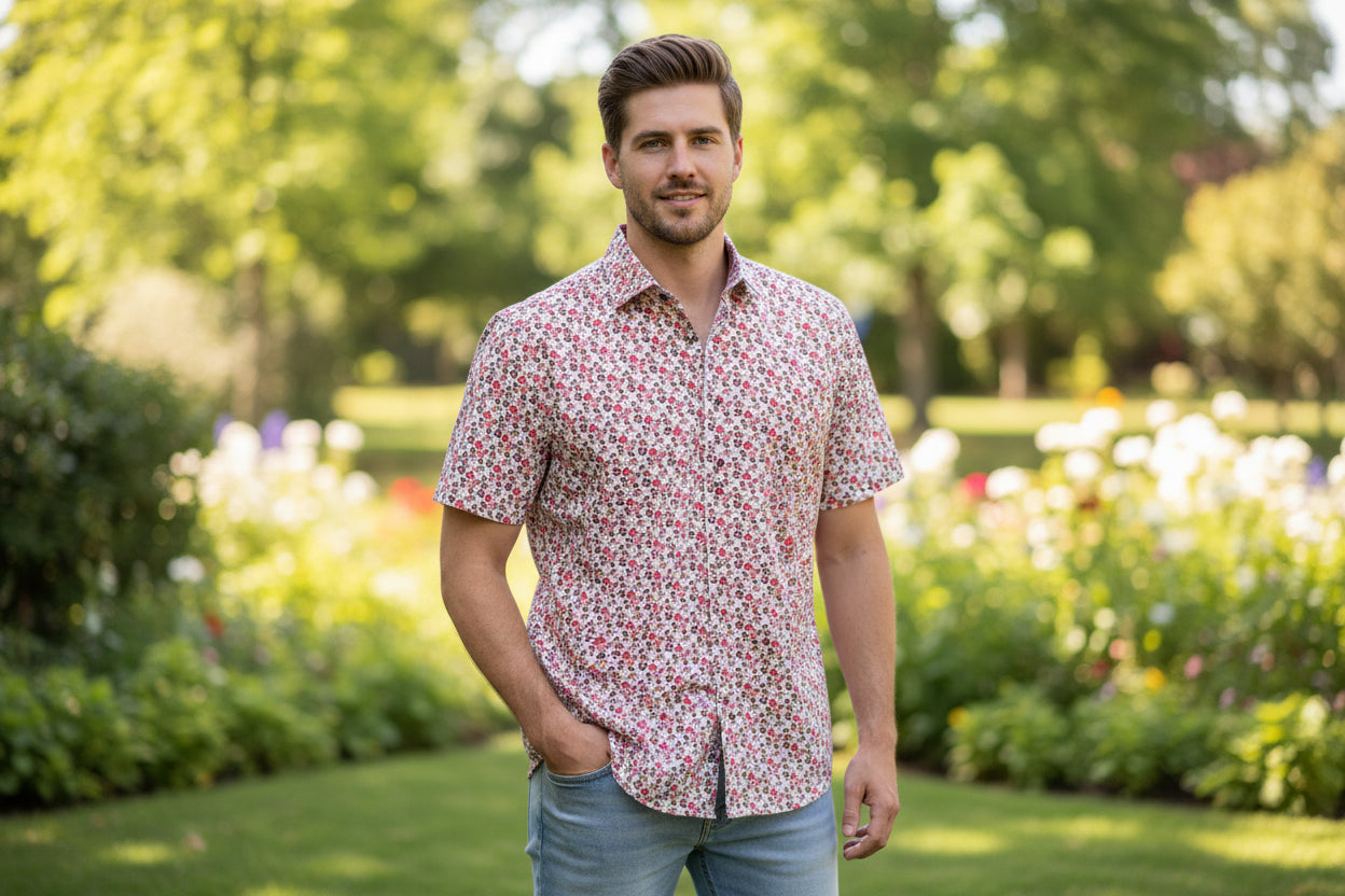 Emanuel Berg Byron Stretch Sport Shirt