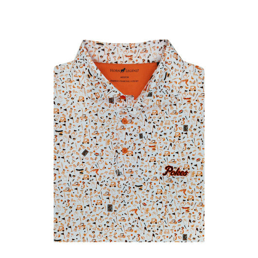 Horn Legend Collegiate 3-Button Polo