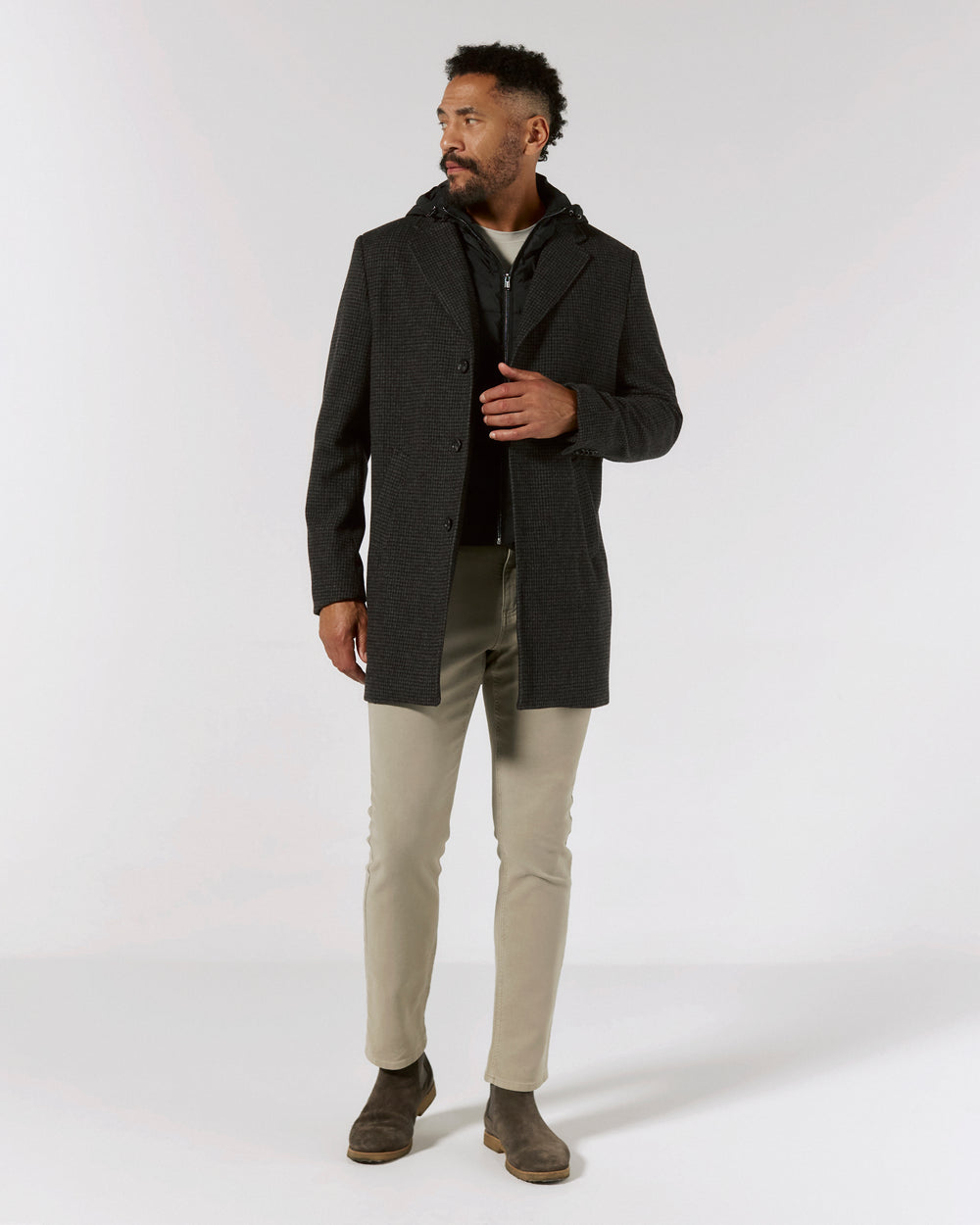 7Diamonds 'The Midtown' Overcoat