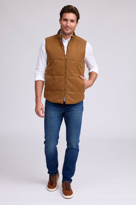 Raffi Anderson Twill Reversible Nylon Vest