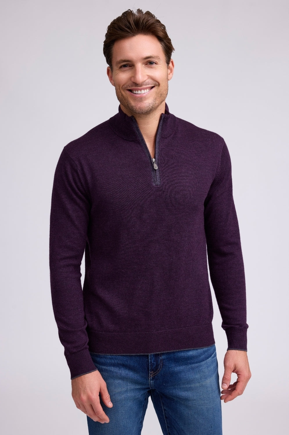 Raffi 'The Palmer' 1/4 Zip LS Sweater