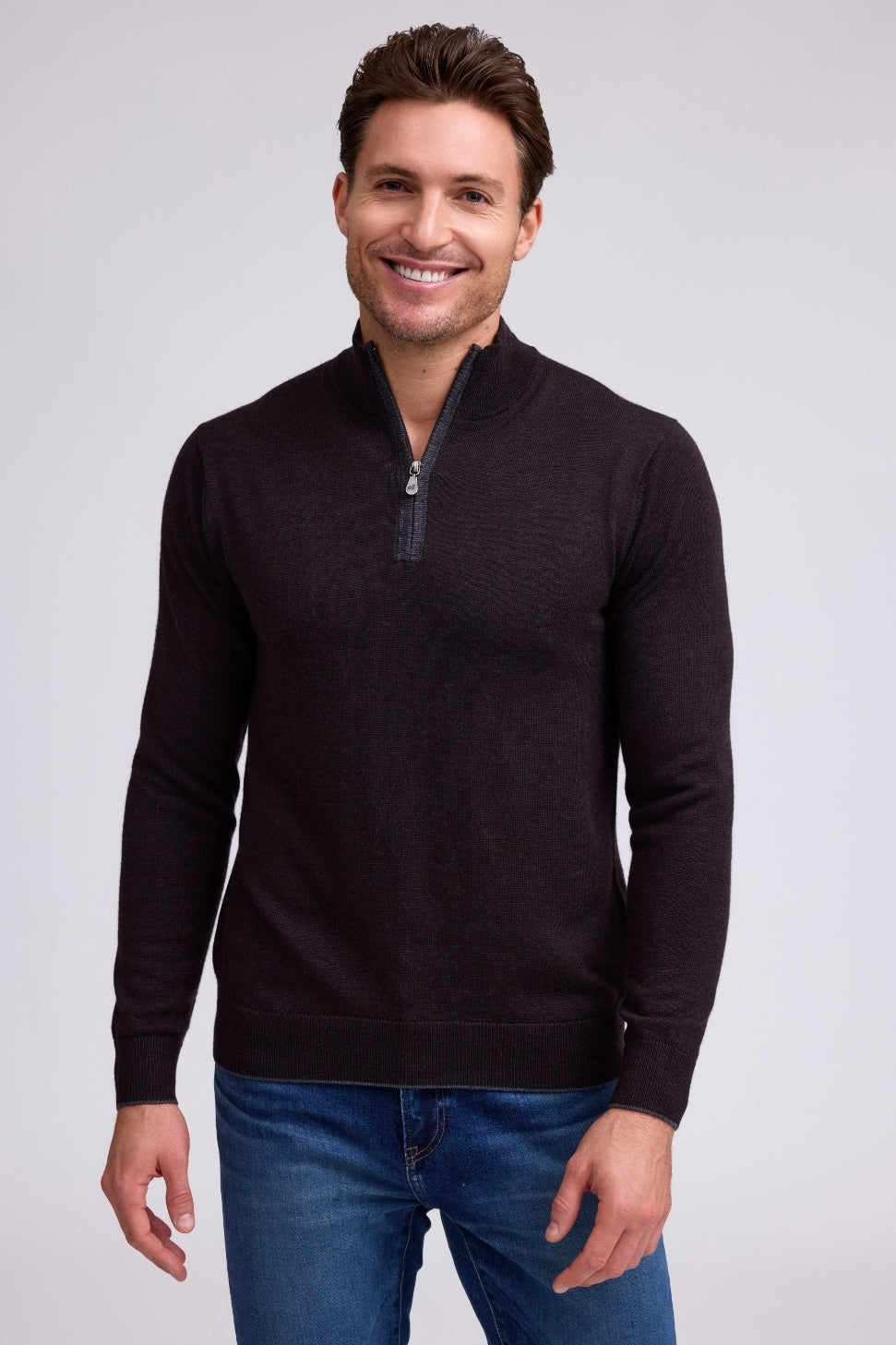 Raffi 'The Palmer' 1/4 Zip LS Sweater