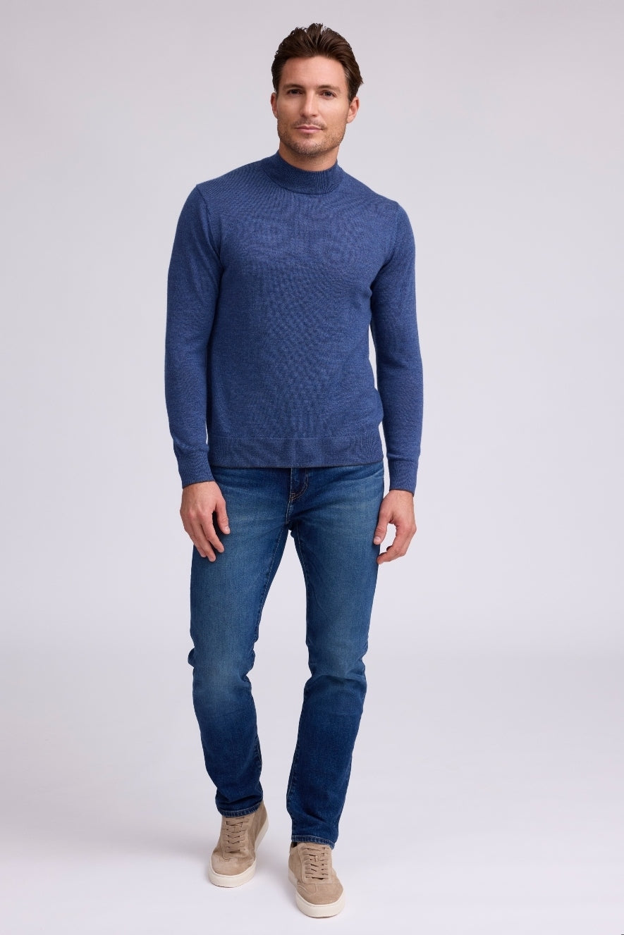 Raffi 'The Bode' LS Classic Mockneck Sweater