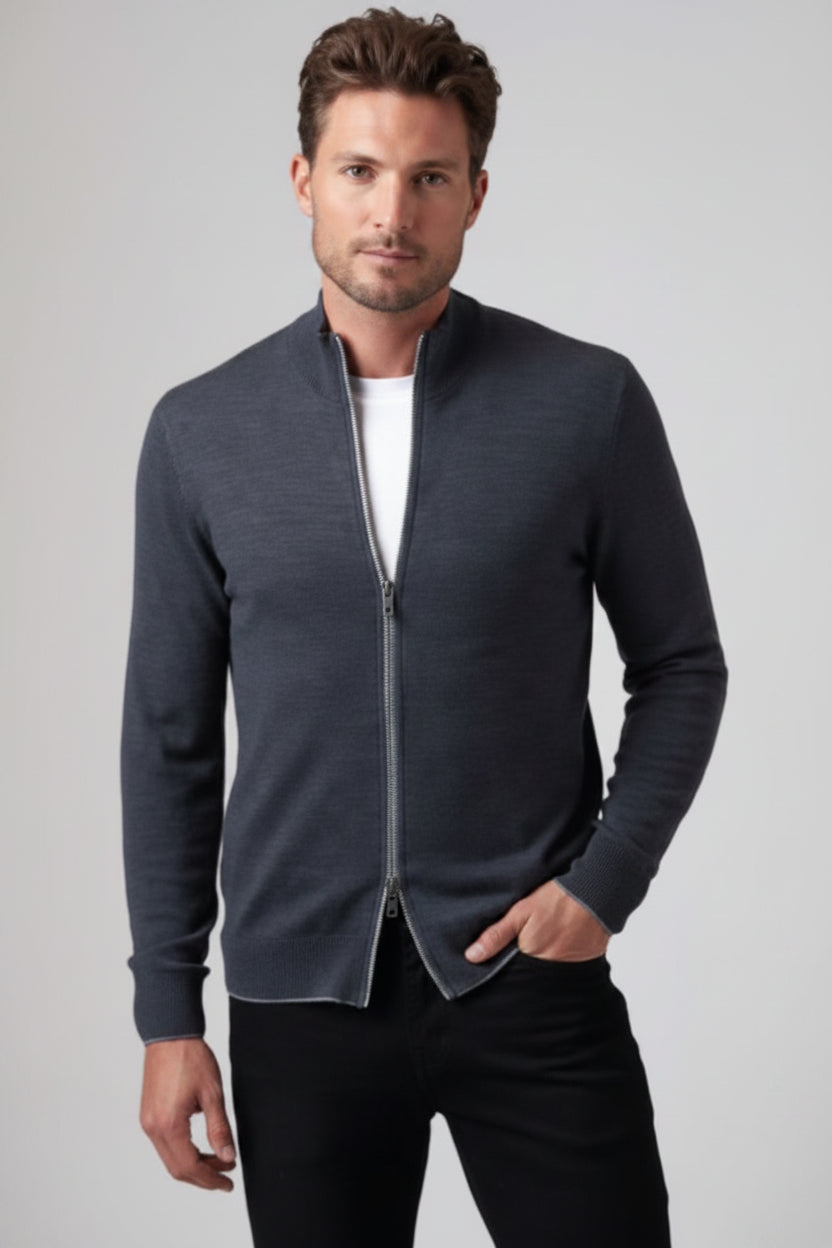 Raffi Full Zip Sweater
