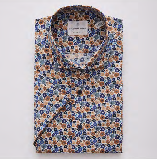 Emanuel Berg Byron Stretch Sport Shirt
