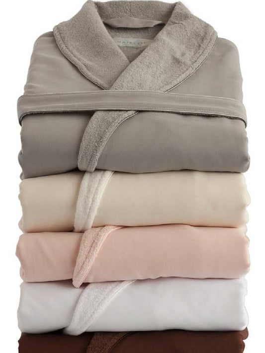 Sherbrooke Sanded Microfiber Lined Shawl Robe