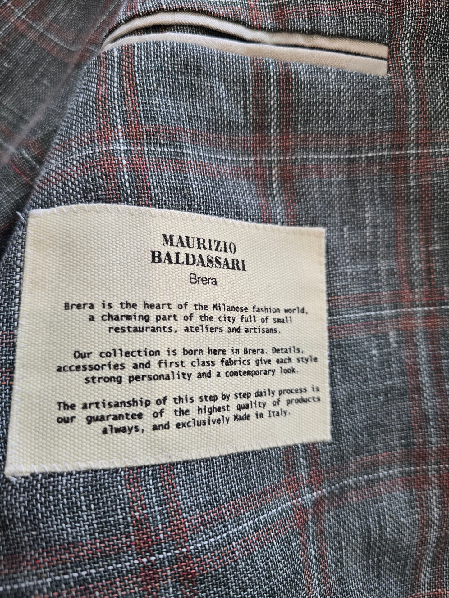 Maurizio Baldassari Olive Soft Jacket NWT 50 Regular G20036