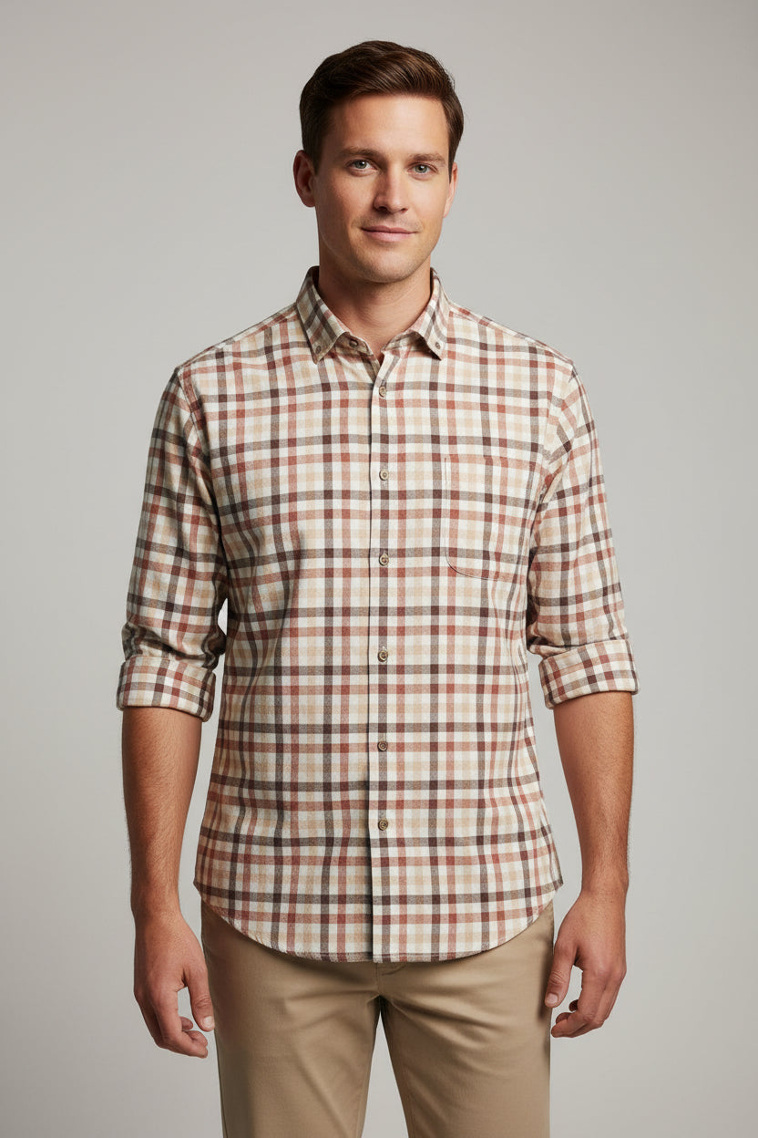 Long Sleeve Casual Buttondown Shirts