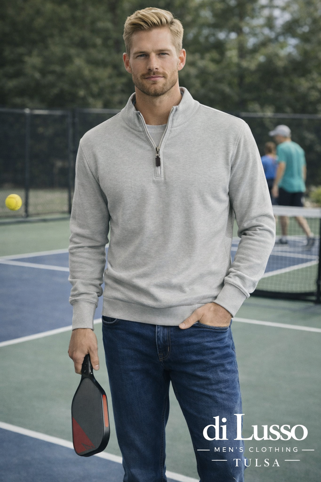 Horn Legend Mock 1/4 Zip Jersey Pullover
