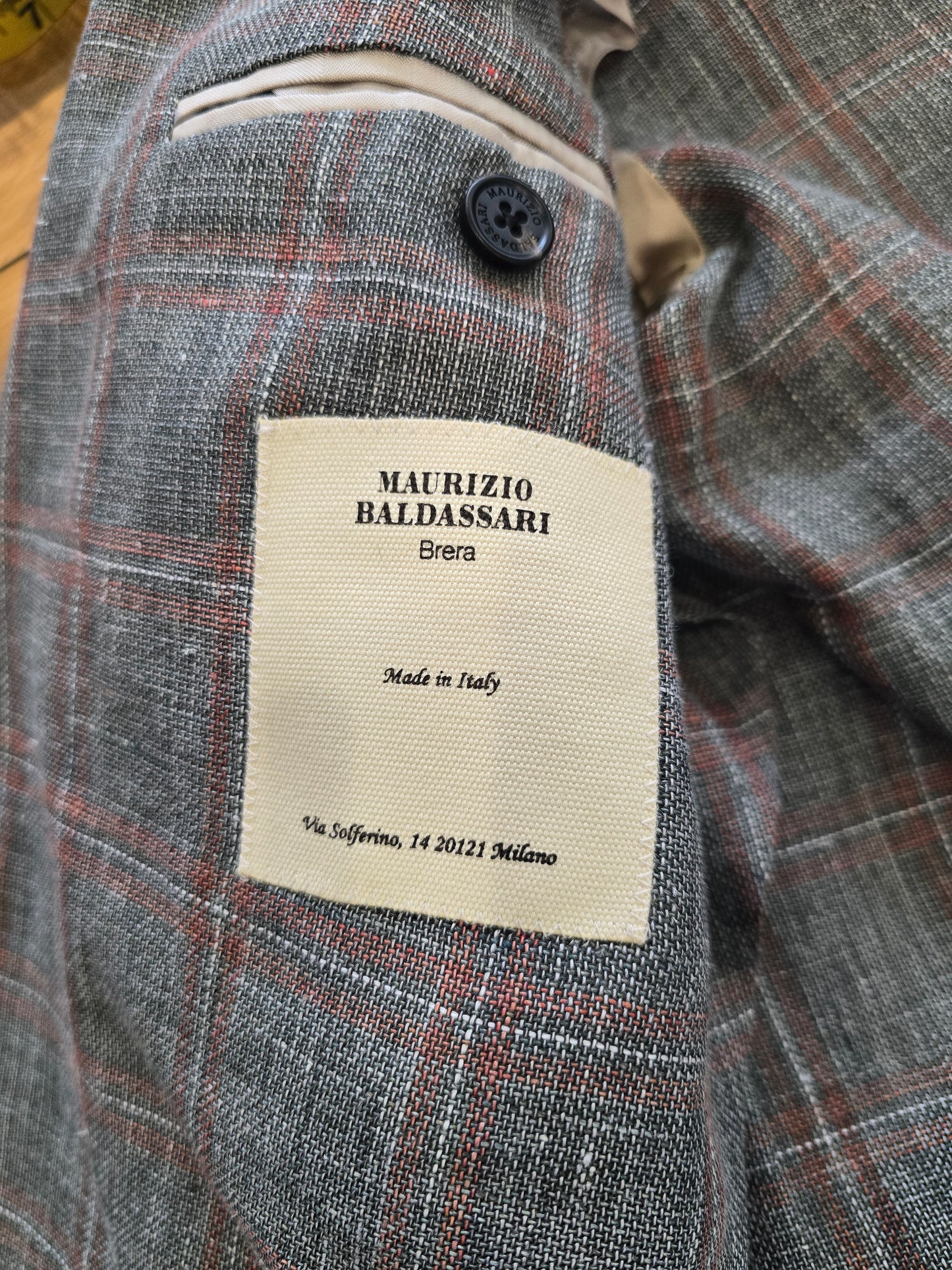 Maurizio Baldassari Olive Soft Jacket NWT 50 Regular G20036