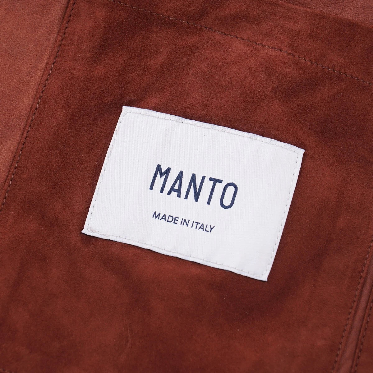Manto Lightweight Nappa Lambskin Suede Shirt-Jacket L (Eu 54) NWT Overshirt