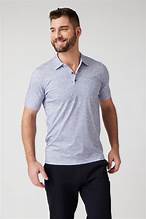 Raffi Wesley Aqua Cotton 2-Button Polo